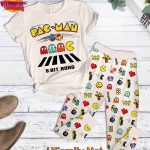 Pac-Man T Shirt Pajamas Set