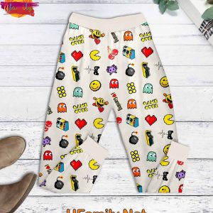 Pac Man T Shirt Pajamas Set 3