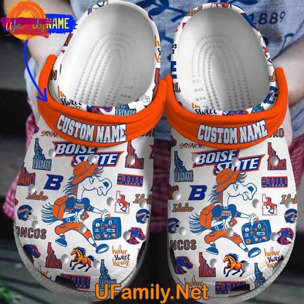 Personalized Boise State Football​ Crocs Shoes