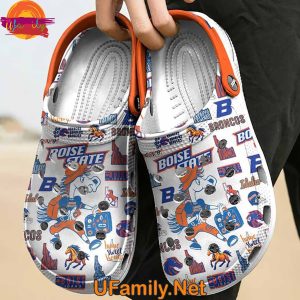 Personalized Boise State Football​ Crocs Shoes