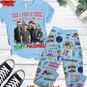 Phish Christmas T Shirt Pajama Set 1