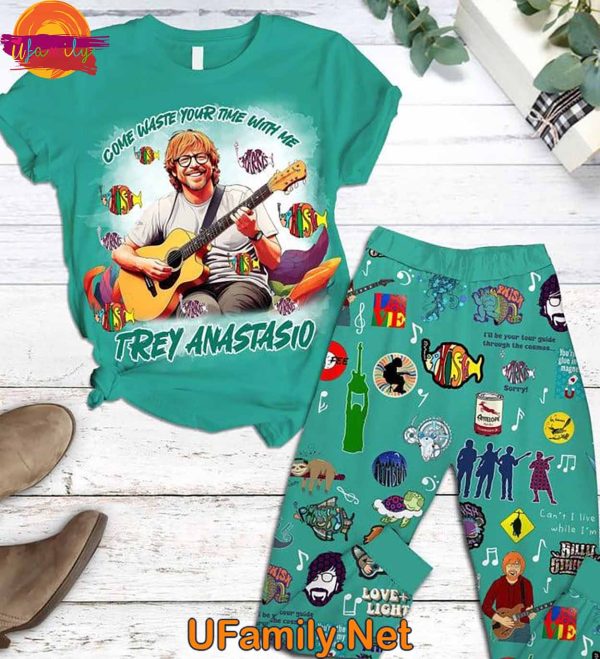 Phish Waste T Shirt Pajama Set