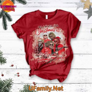 Sammy Hagar Christmas T Shirt Pajama Set 3