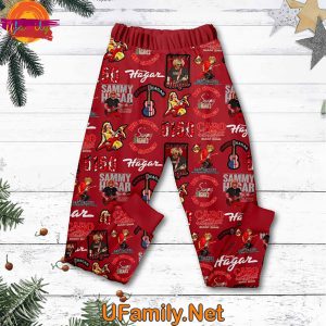 Sammy Hagar Christmas T Shirt Pajama Set 4