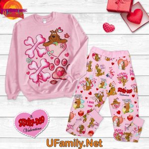 Scooby-Doo Valentine Day 2025 Long Sleeve Pajama Set