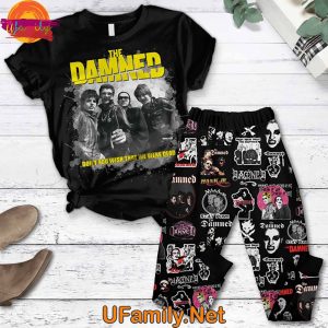 The Damned T Shirt Pajama Set 1