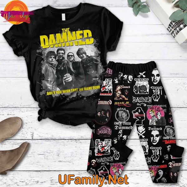 The Damned T Shirt Pajama Set