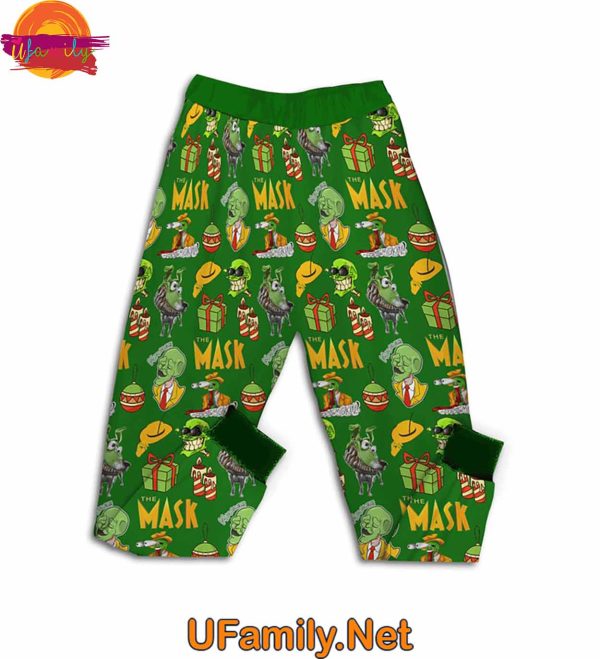 The Mask How The Grinch Stole Christmas T Shirt Pajamas Set