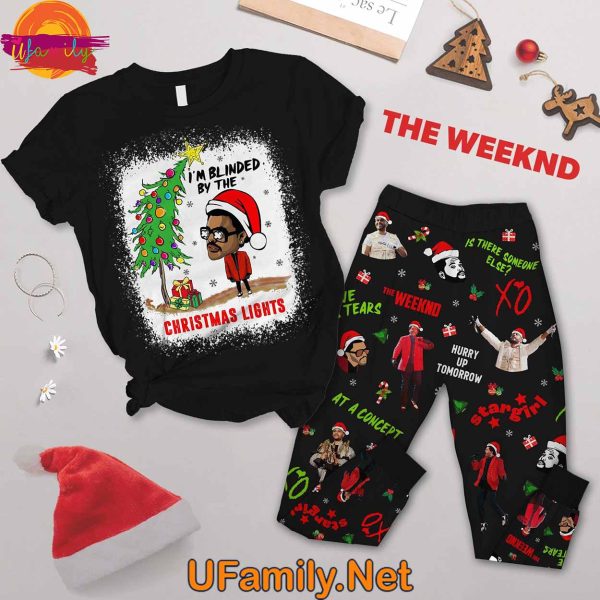 The Weeknd Christmas T Shirt Pajama