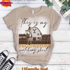 This Is My Yellowstone Watching T Shirt Pajamas For Adults