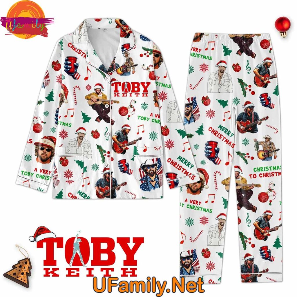 Toby Keith Christmas Music​ Pajama Set