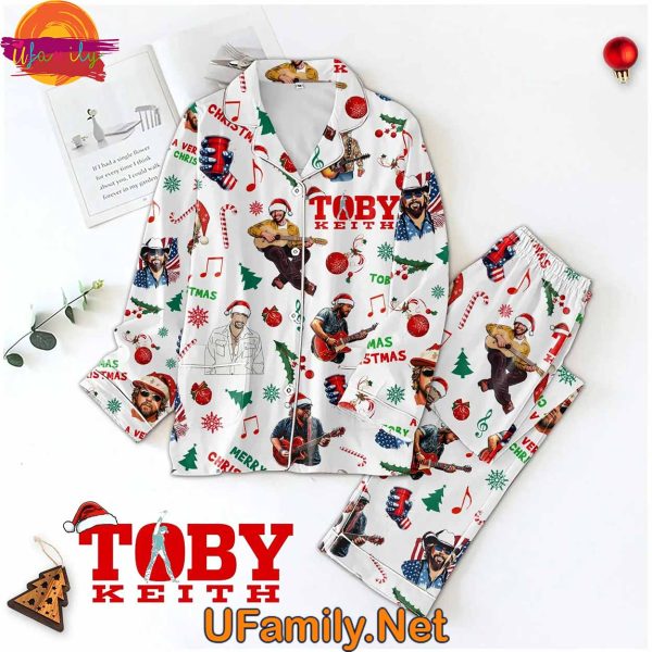 Toby Keith Christmas Music​ Pajama Set