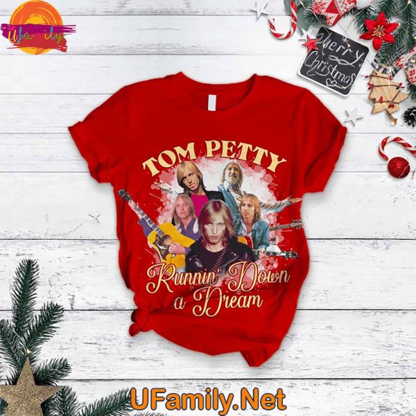 Tom Petty Runnin’ Down A Dream T Shirt Pajama Set