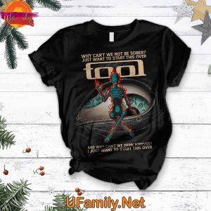 Tool Band T Shirt Pajamas Set