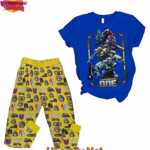 Transformers T Shirt Pajama for Adults 1