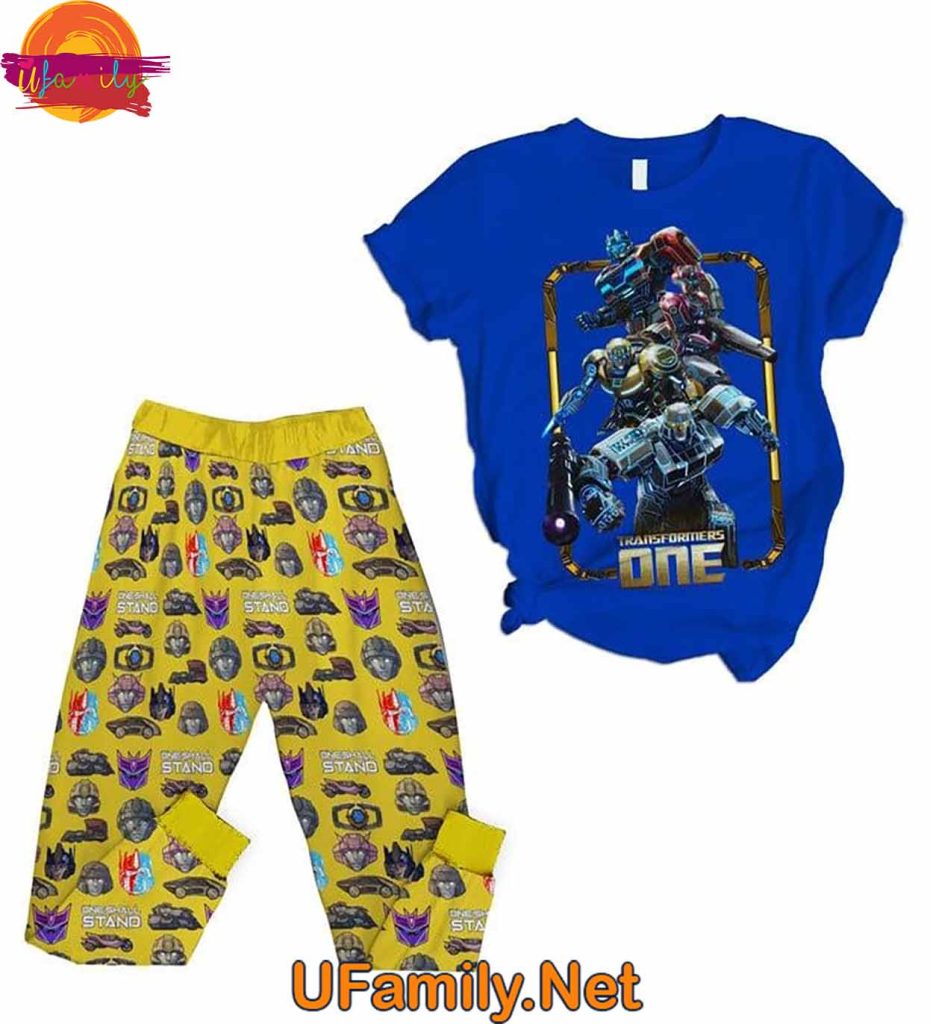 Transformers T Shirt Pajama for Adults