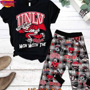 UNLV Rebels Win With The LA Bowl T-Shirt Pajamas Set