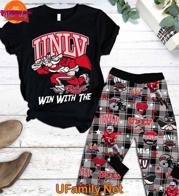 UNLV Rebels Win With The LA Bowl T-Shirt Pajamas Set