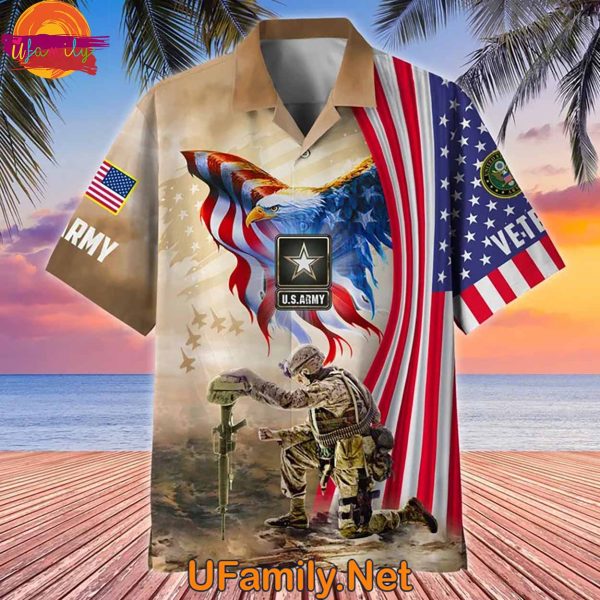 Veterans Hawaiian Shirt For Mens