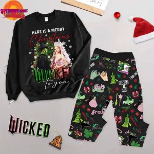 Wicked Christmas Long Sleeve Pajama For Family