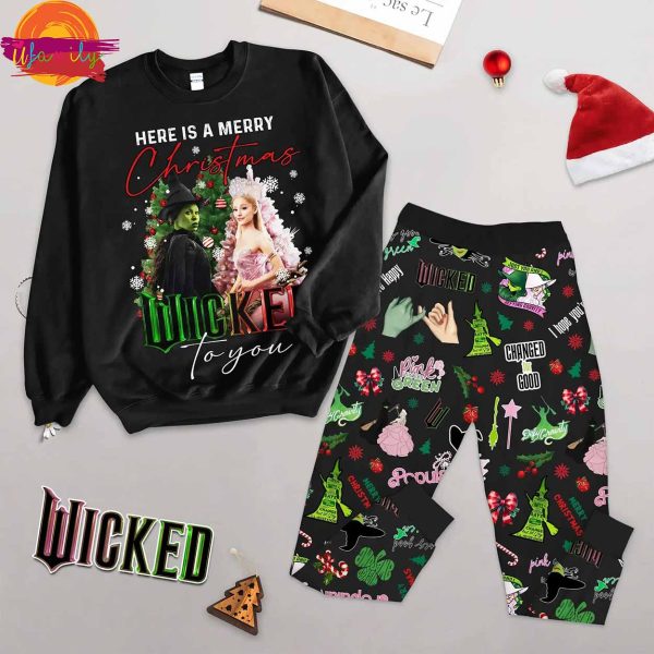 Wicked Christmas Long Sleeve Pajama For Family