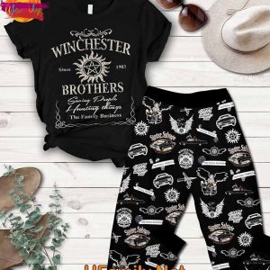 Winchester Brothers Supernatural T-Shirt And Pants Set