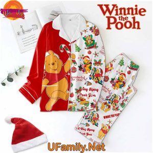 Winnie The Pooh Christmas Pajama Set For Family