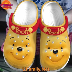 Winnie The Pooh Smile Crocs Style