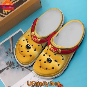 Winnie The Pooh Smile Crocs Style