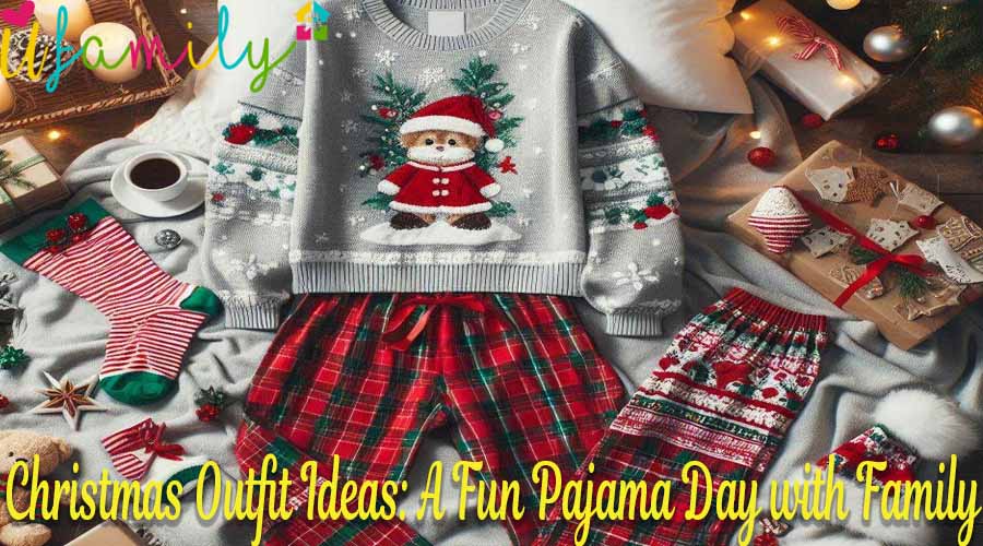 Christmas Outfit Ideas: A Fun Pajama Day with Family