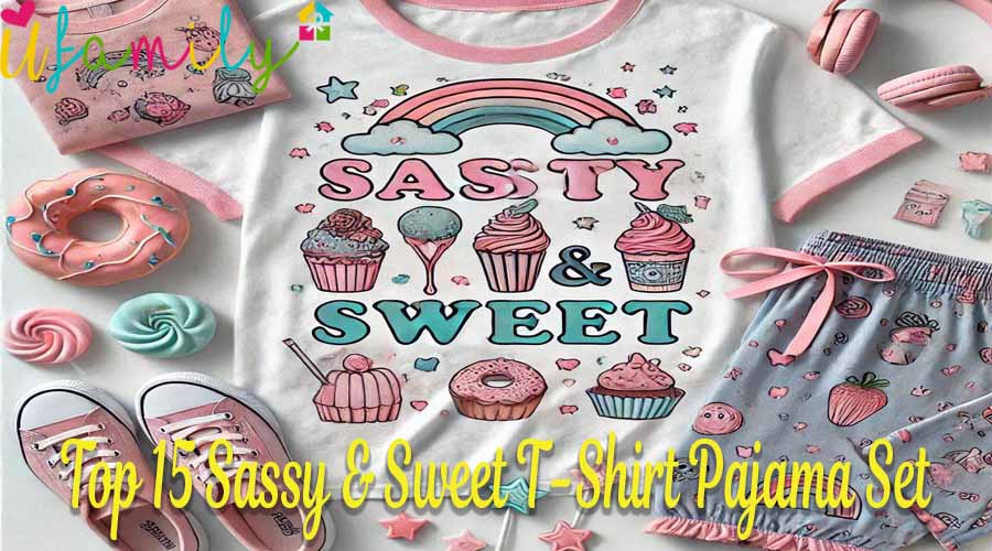 Top 15 Sassy & Sweet T-Shirt Pajama Set